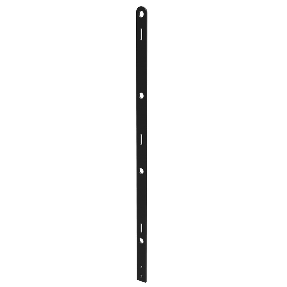 Parkland Fence End Bar Black 1000mm long 40 x 8mm flat bar