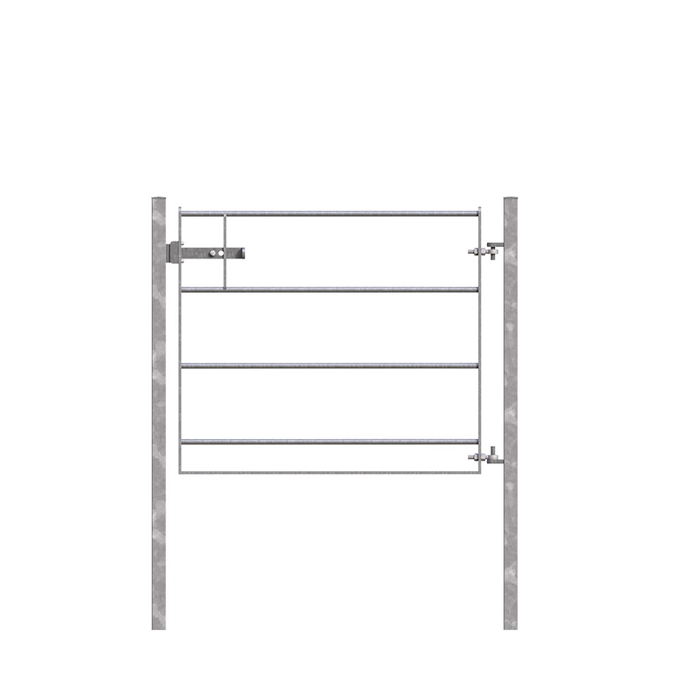 Parkland Pedestrian Gate Galvanised Finish