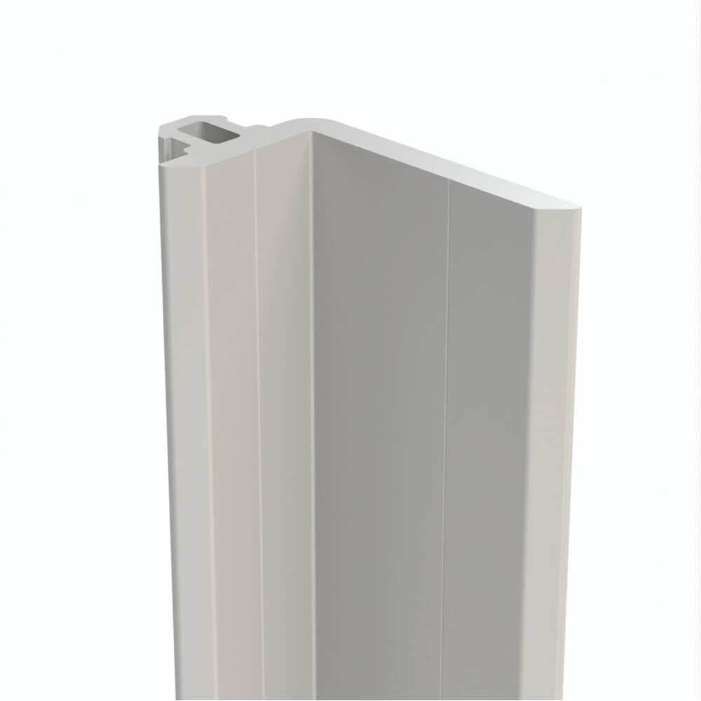 Marano 90 Deg. Side Fix Brackets 1500mm Aluminium Satin Anodised Finish
