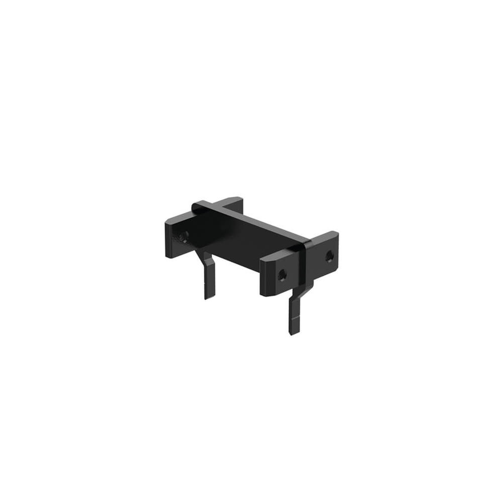 Inline Connector for 70 x 45mm Handrail Aluminium Black Sand Powder Coated