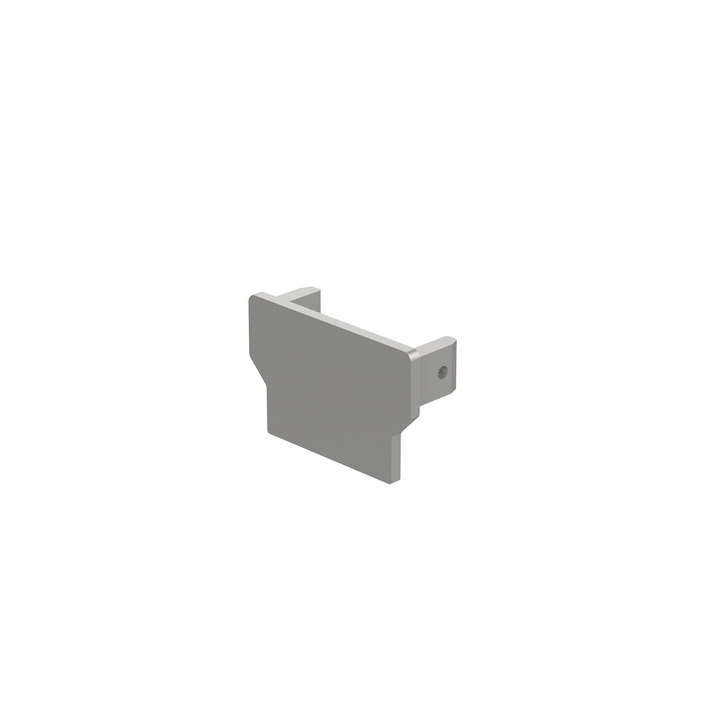 End Cap - 70 x 45mm Handrail Aluminium Satin Anodised Finish