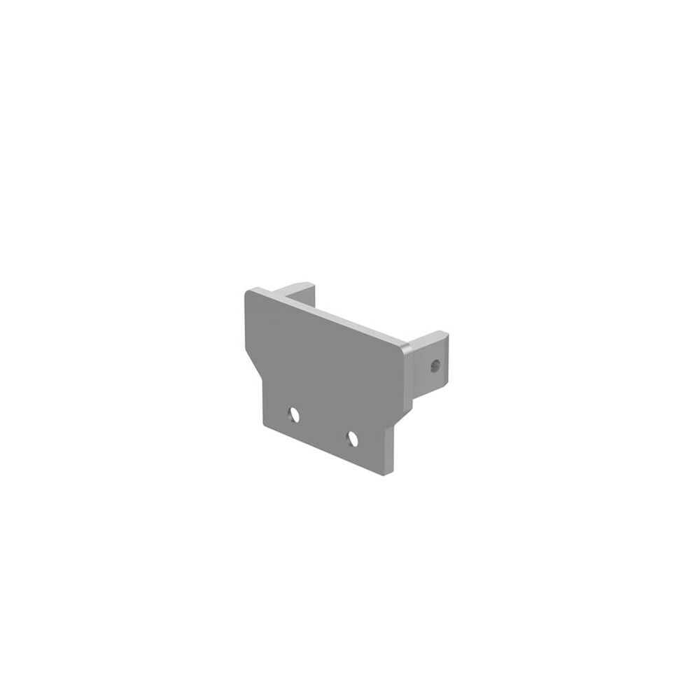 Wall Bracket - 70 x 45mm Handrail Aluminium Satin Anodised Finish