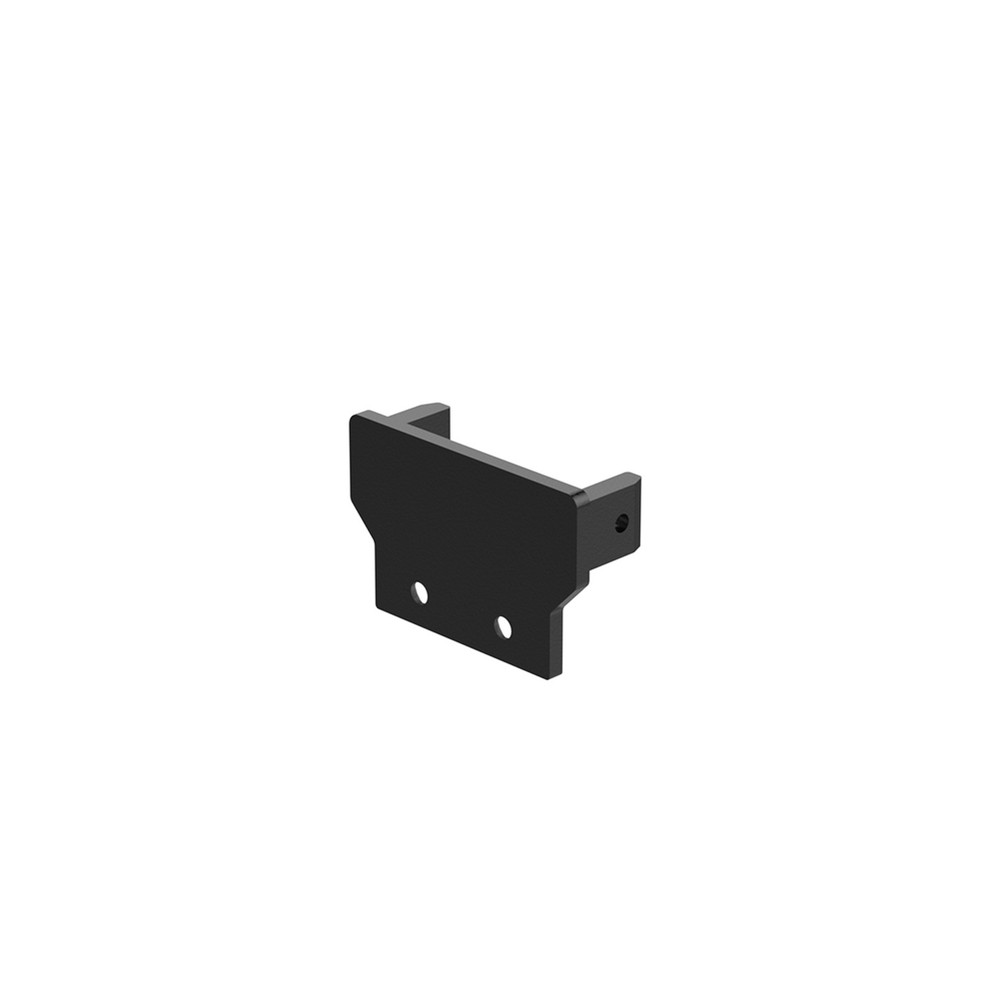 Wall Bracket - 70 x 45mm Handrail Aluminium Gloss black Powder Coated