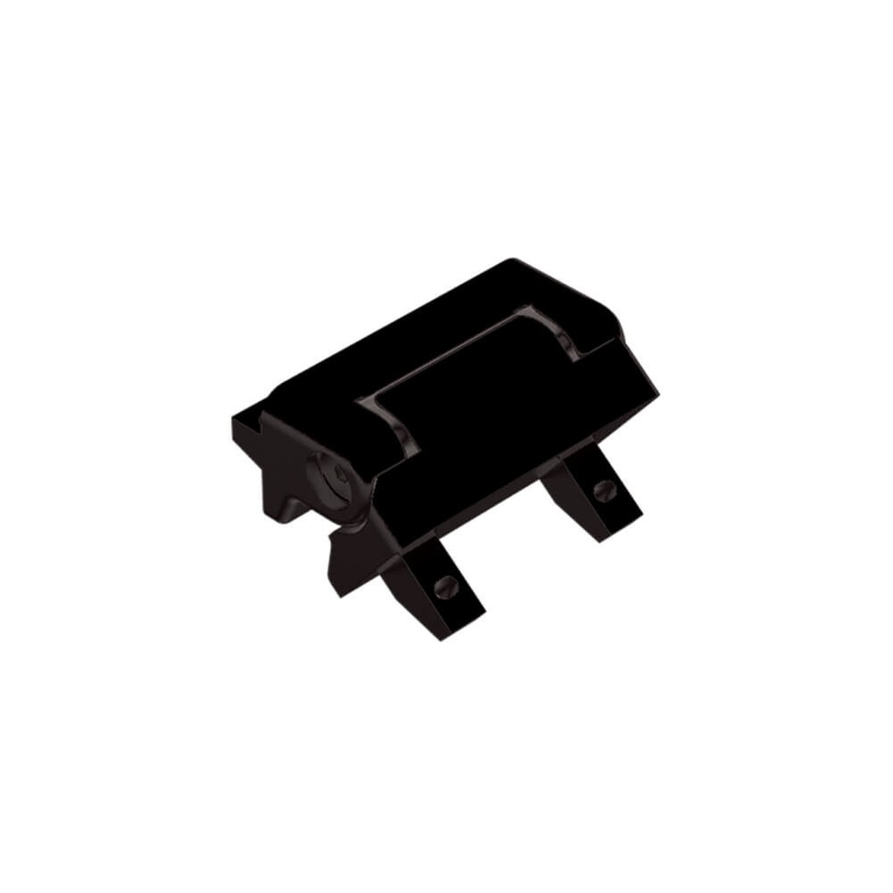 Adjustable Vertical Joiner 35 Up/80 Down 62 x 25mm Rectangular Handrail Aluminium