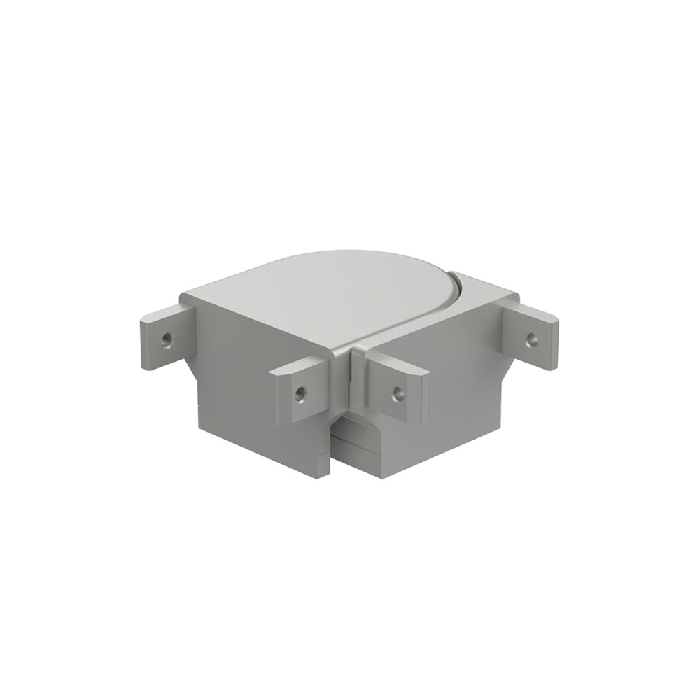 Adjustable Horizontal Joiner - 70x45mm Handrail Aluminium Satin Anodised Finish