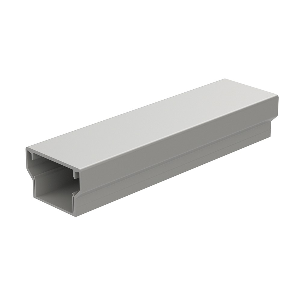 Marano 70 x 45mm Handrail & Undercap L 5.8m Aluminium Satin Anodised Finish