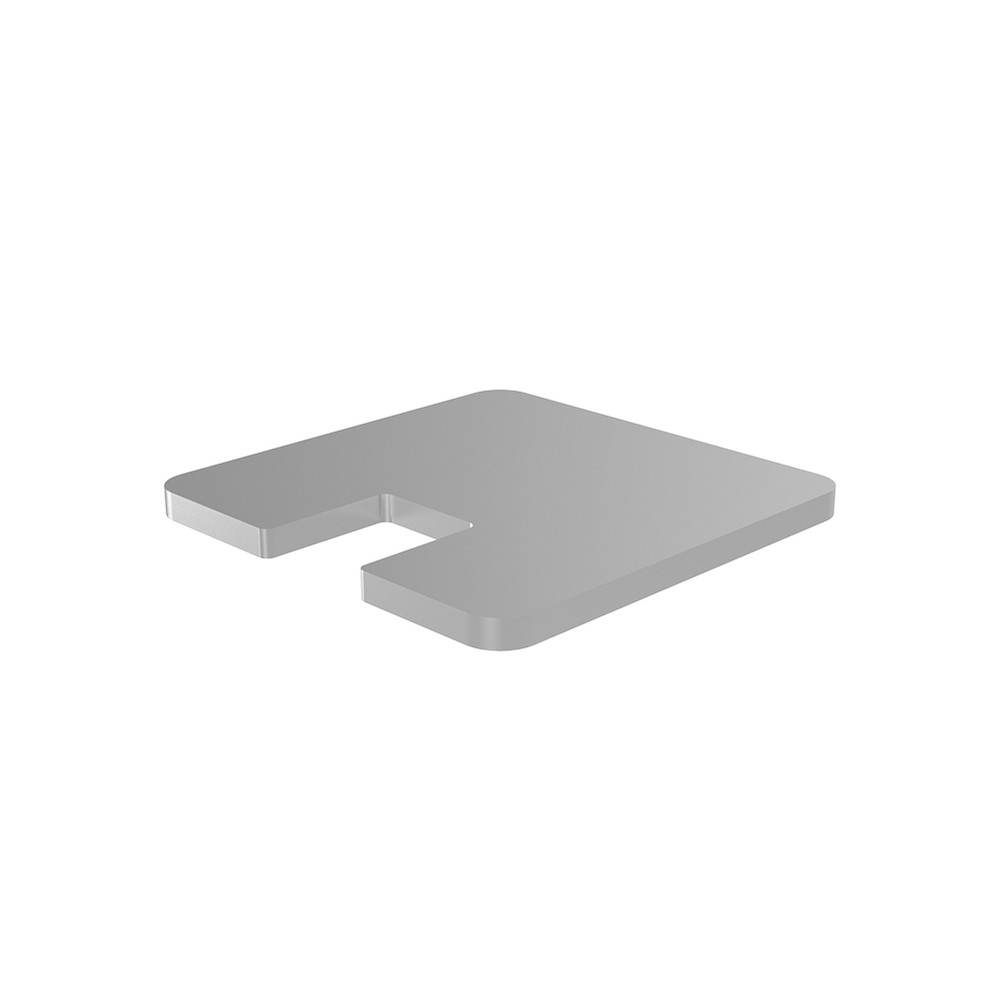 Marano Blanking Cap For 50mm End Post Aluminium Satin Anodised Finish