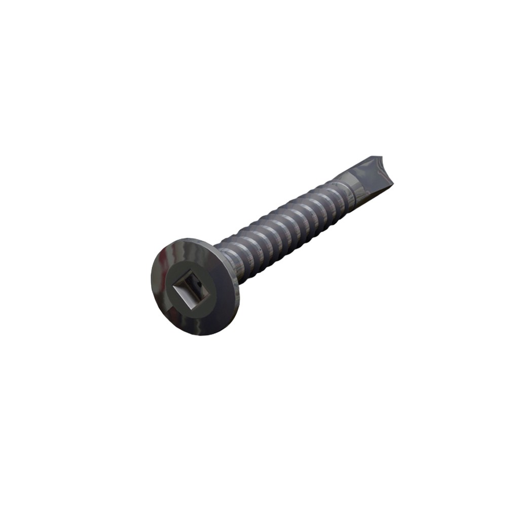 Ryno Deck C/Sunk Head Screw 3.9mm x 30mm Pack of 200 Black - S/Steel - Sq. Drive