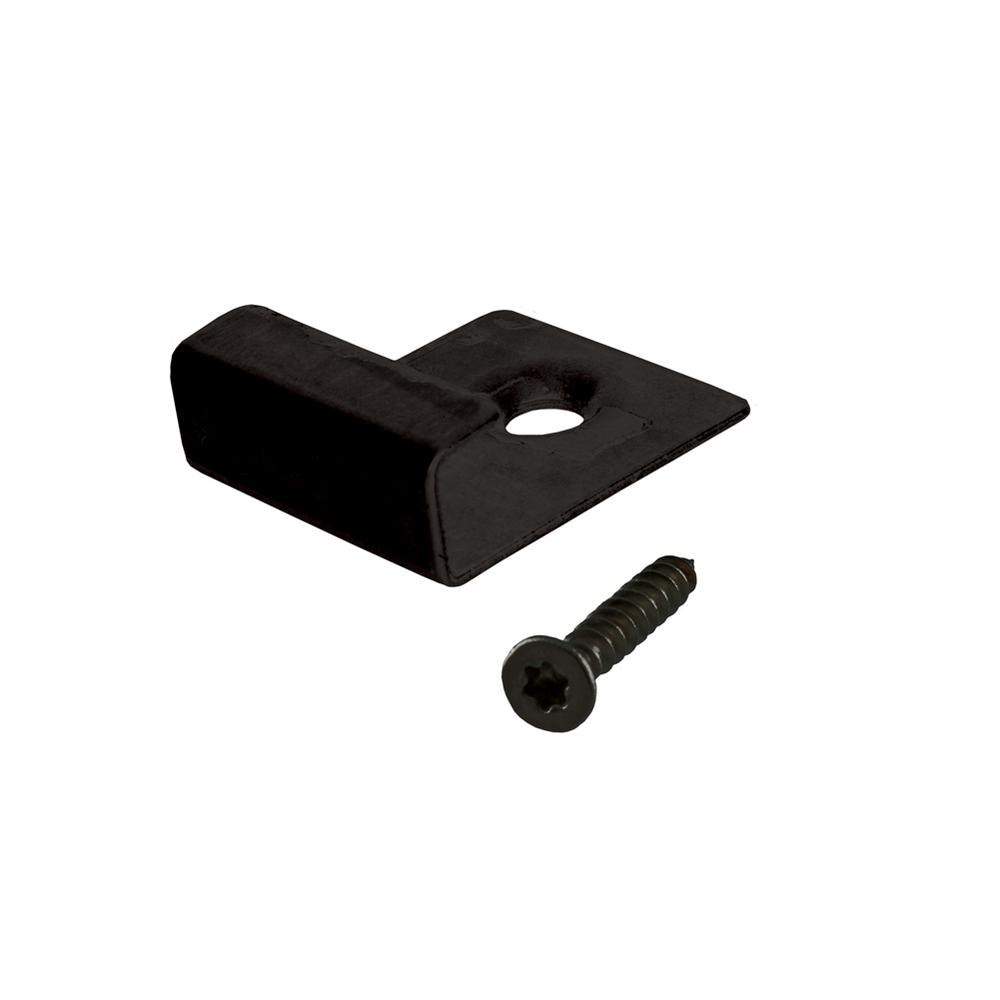 Starter Fixing Clip S/S Black Pack Contains 10 Clips and 10 Screws - F H Brundle