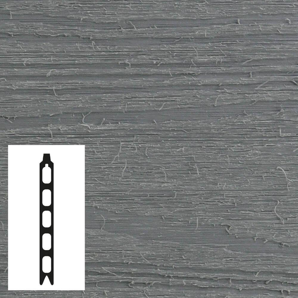 3.6m Light Grey Fence/Gate Infill Board - 21mm Thick - Composite - F H Brundle