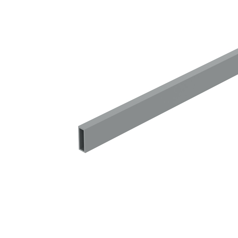 Fence Board Strengthening Rail Internal Fit - Mill Finish Aluminium