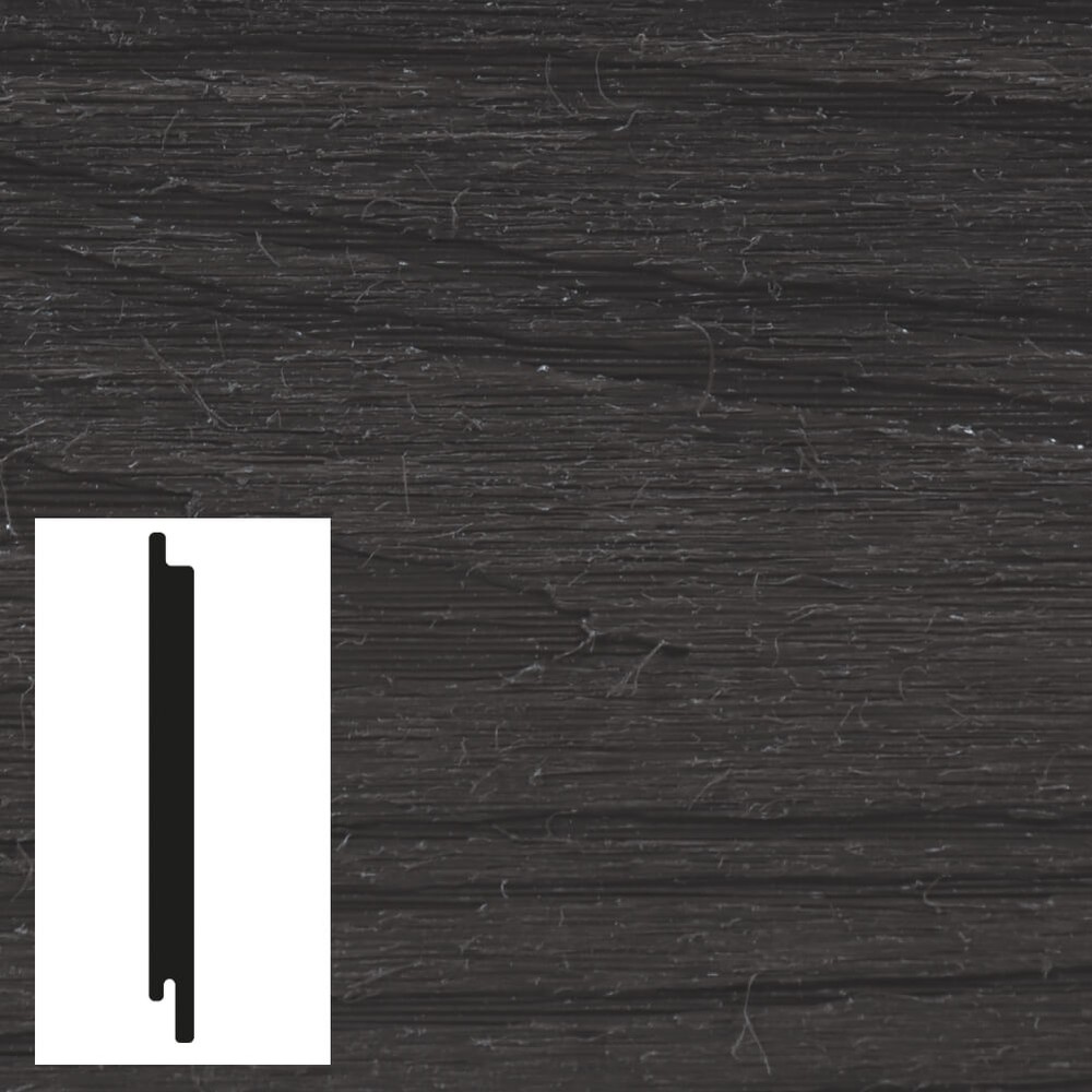 Prestige Cladding Charcoal Solid Board 3600 x 140 x 13mm