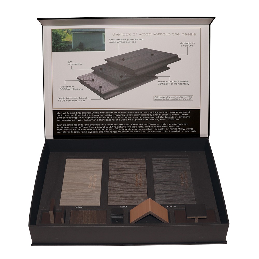 Sample Box of 3 Wall Cladding Boards Rinato Box