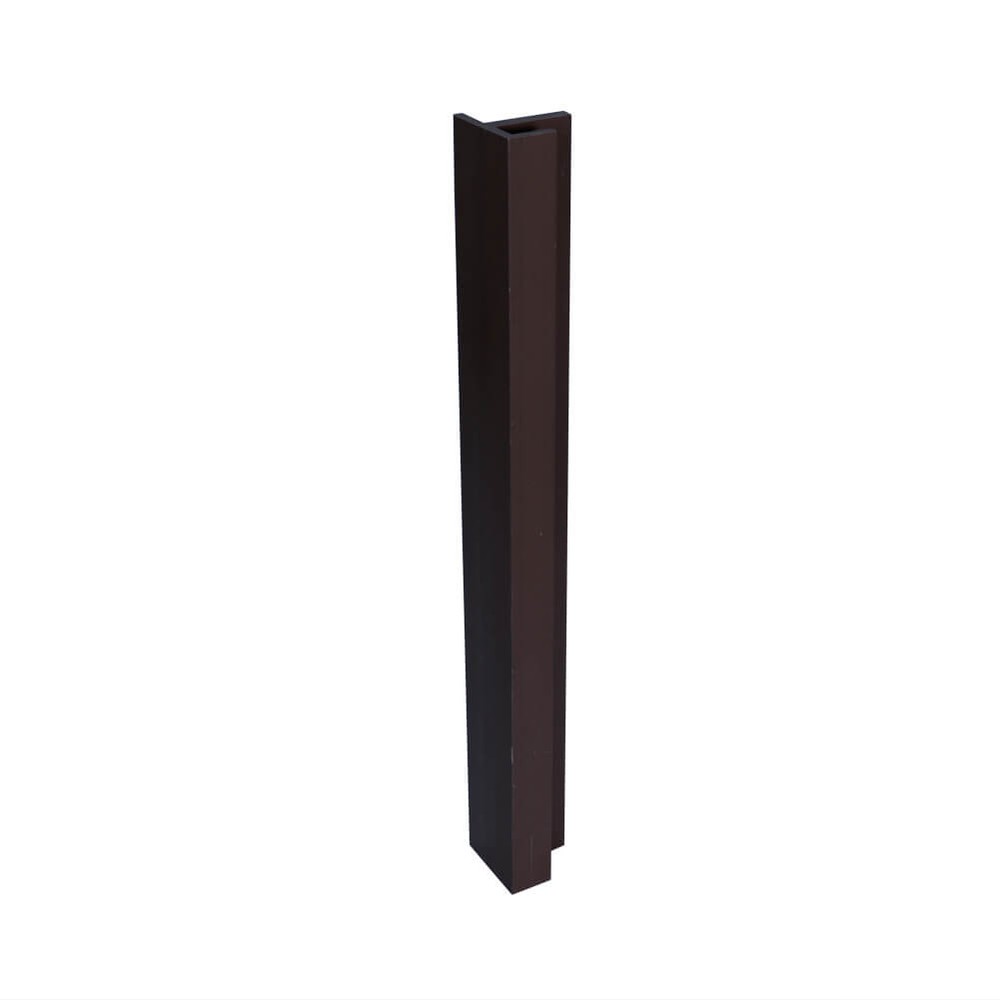 Prestige Walnut Cladding End Trim 3600 x 47 x 45mm