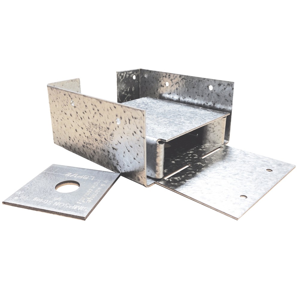 Adjustable 133 x 133mm Post Base With Stand Off - Simpson Strong-Tie