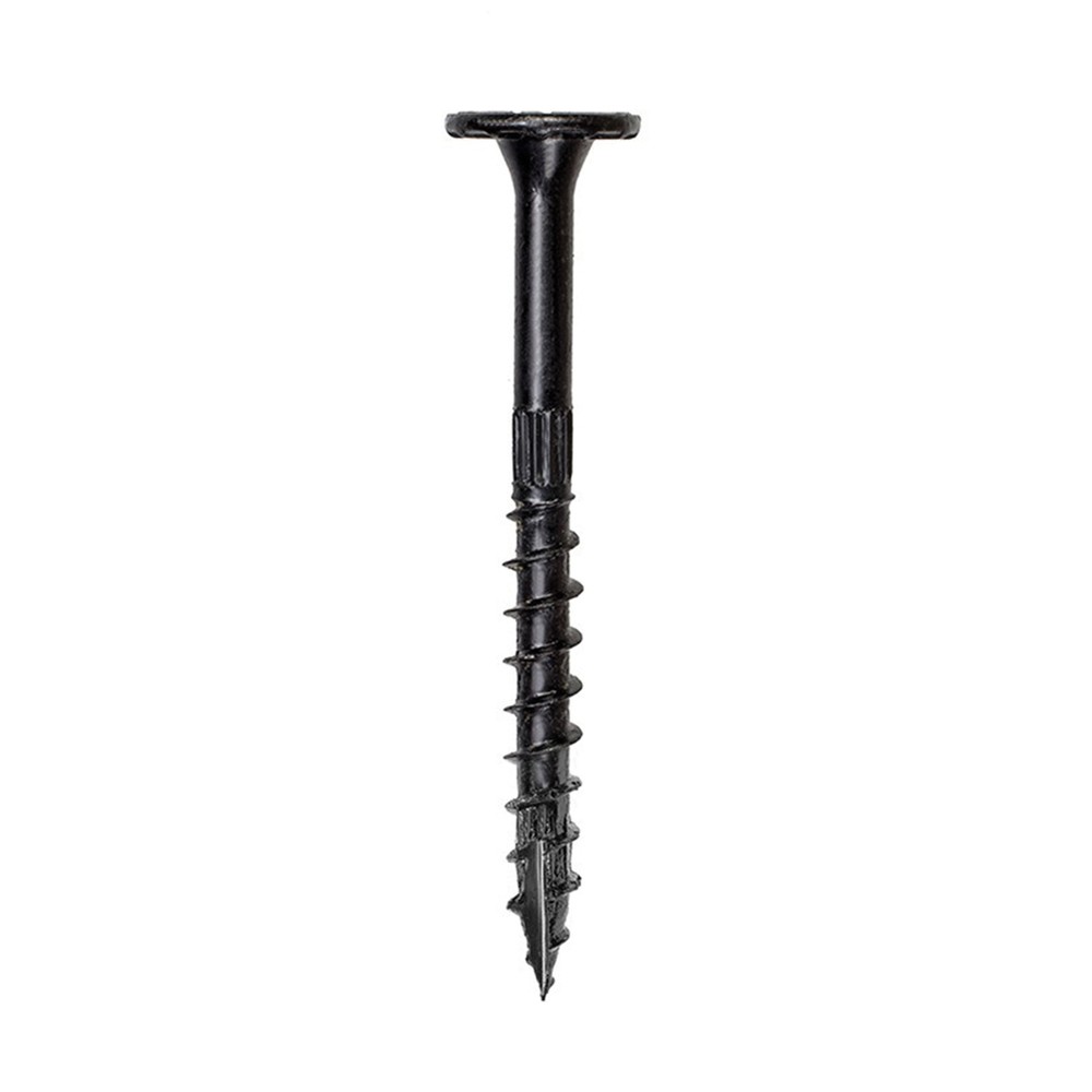 SDW Structural Wood Screw M8 x 152mm 50 Per Box - Black E coat