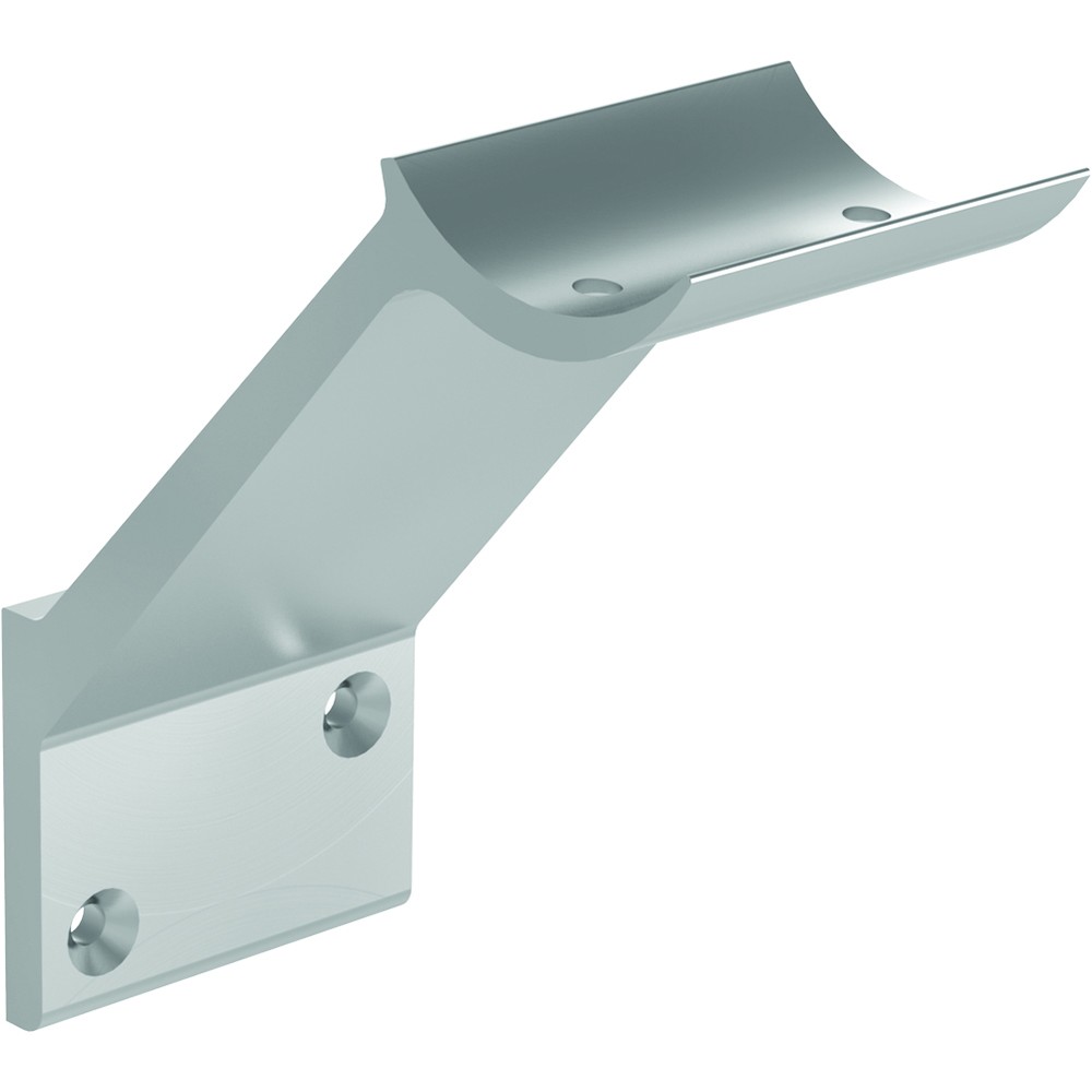 Handrail Bracket for 50mm tube Aluminium Anodised