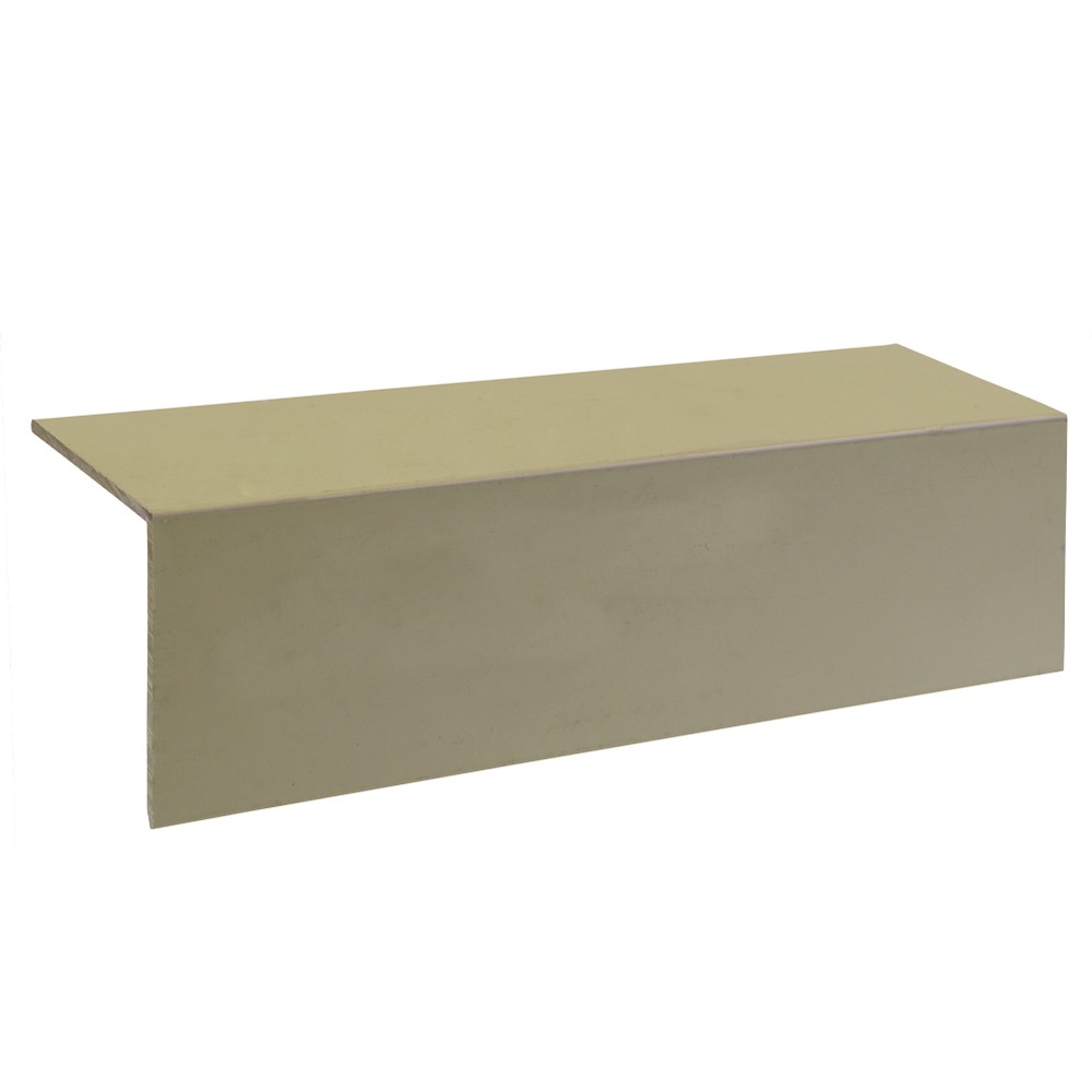 40 x 40 x 1.5mm Aluminium Angle 6m Long Matt Light Sage RAL 7032