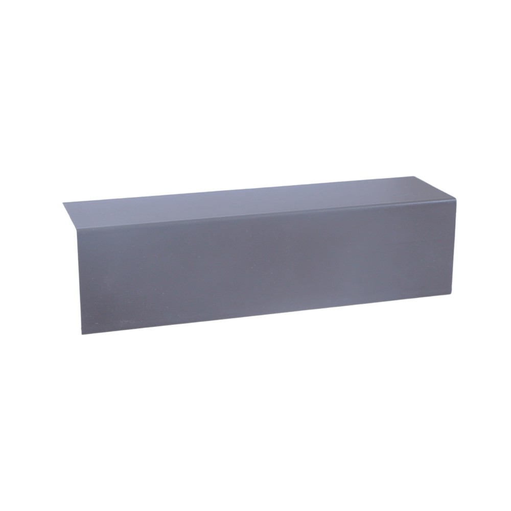 40 x 40 x 1.5mm Aluminium Angle Matt Mineral Grey RAL 7045 150mm sample