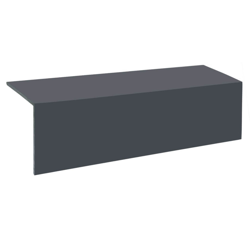 40 x 40mm x 1.5mm - 3m Long Angle RAL 7016 Athrcite Grey Matt (anti slip)