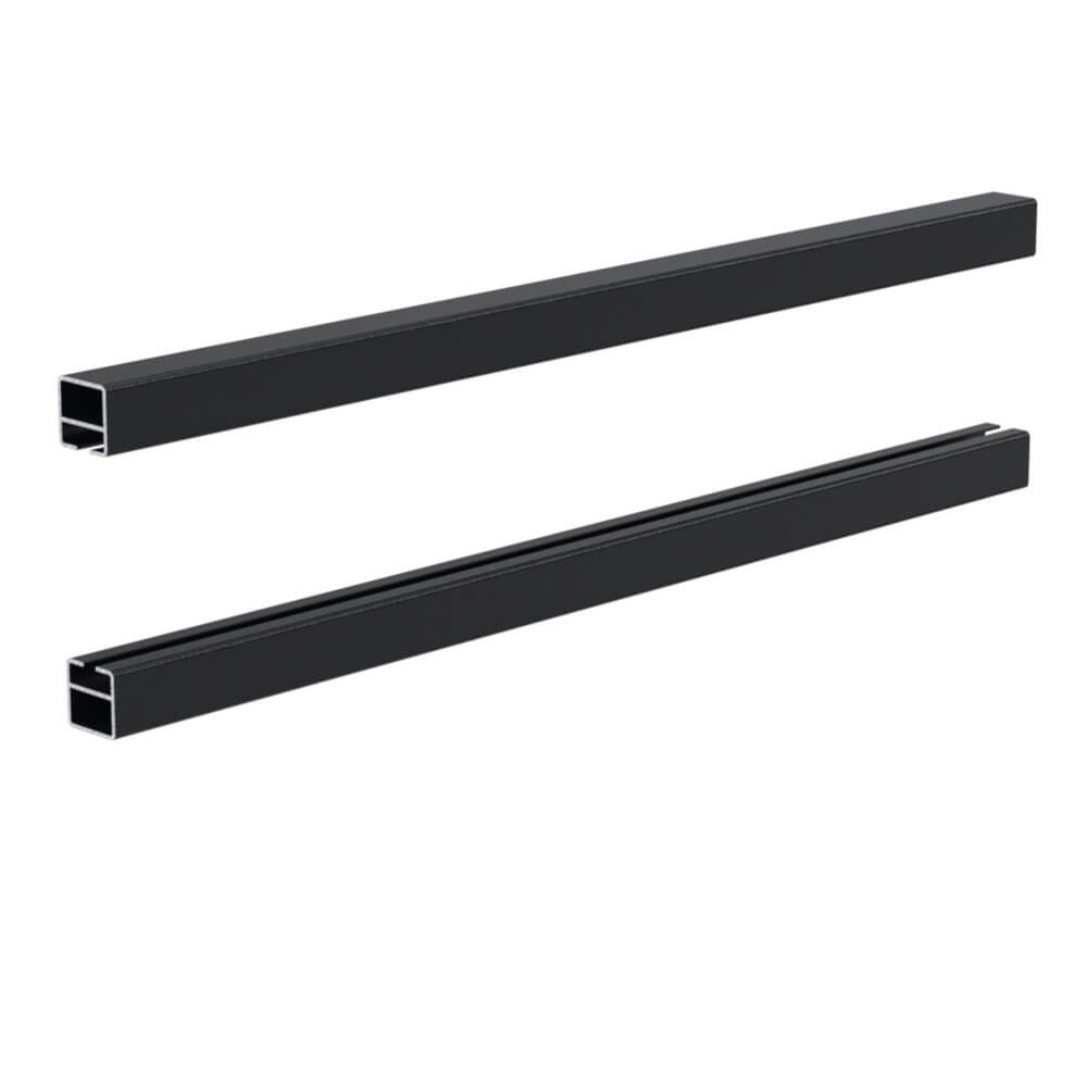 Kit - Top/Bottom Rails For 5mm Screens - 1825mm Long