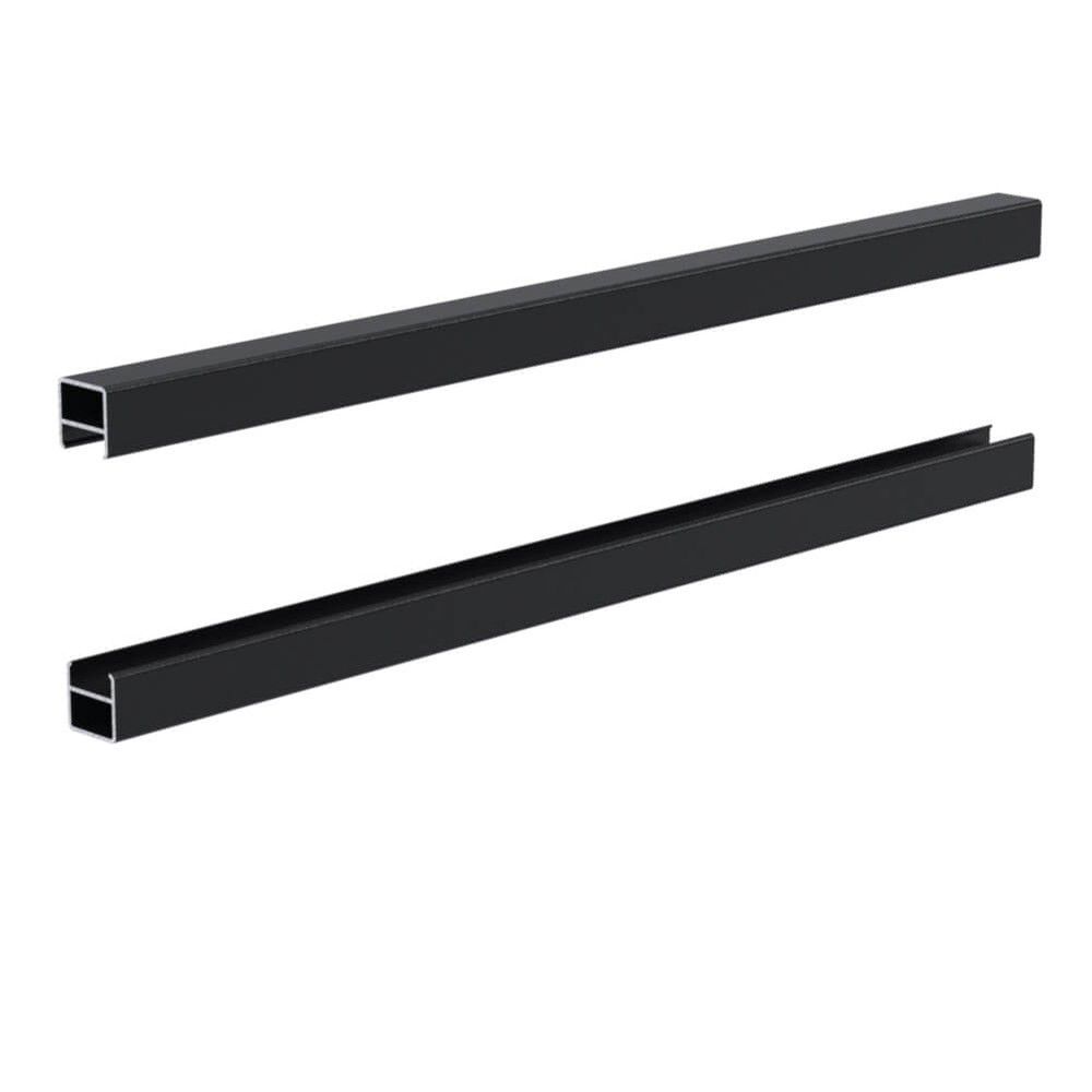 Kit - Top/Bottom Rails For 16mm Screens 1825mm Long