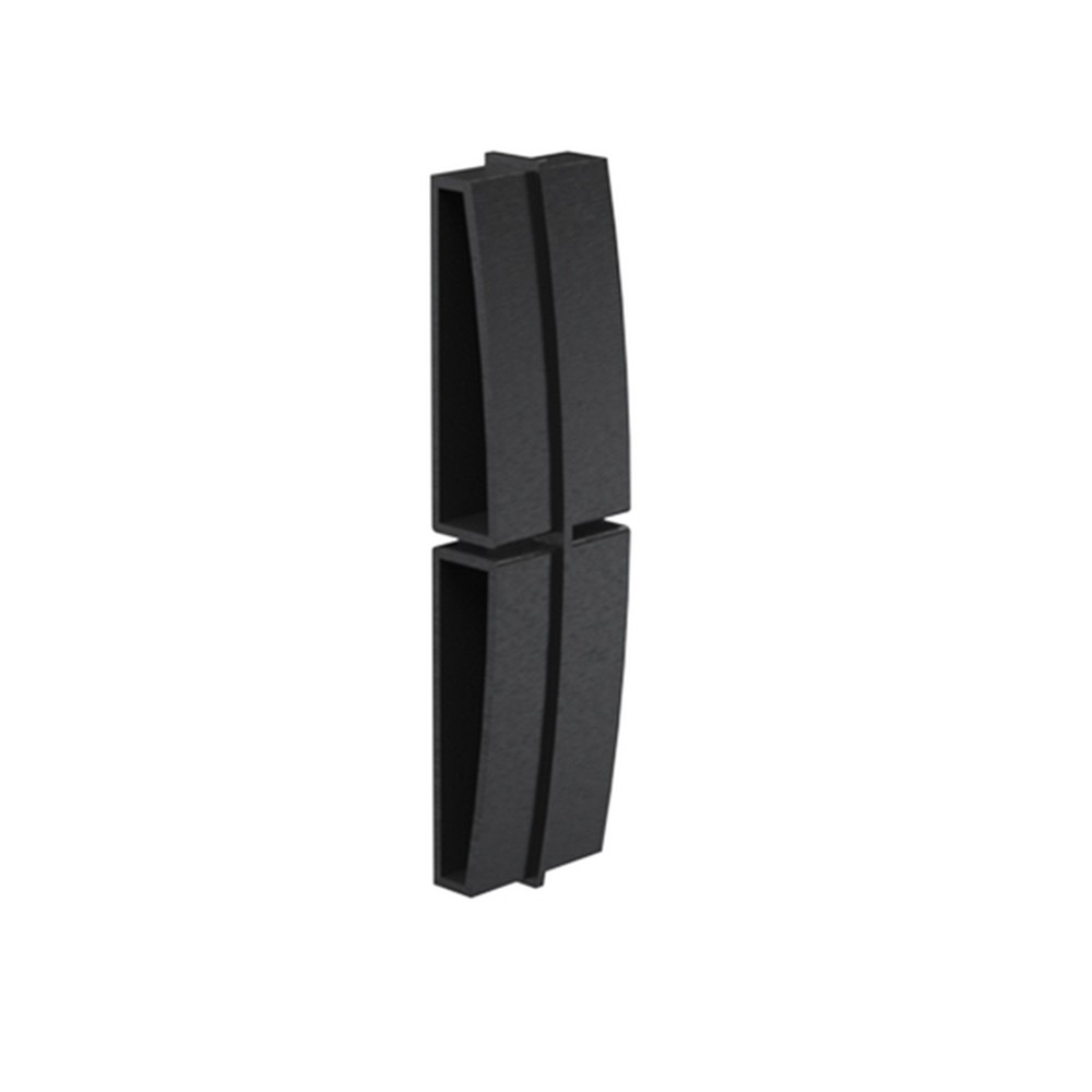 Marano Black Plastic In line Connector