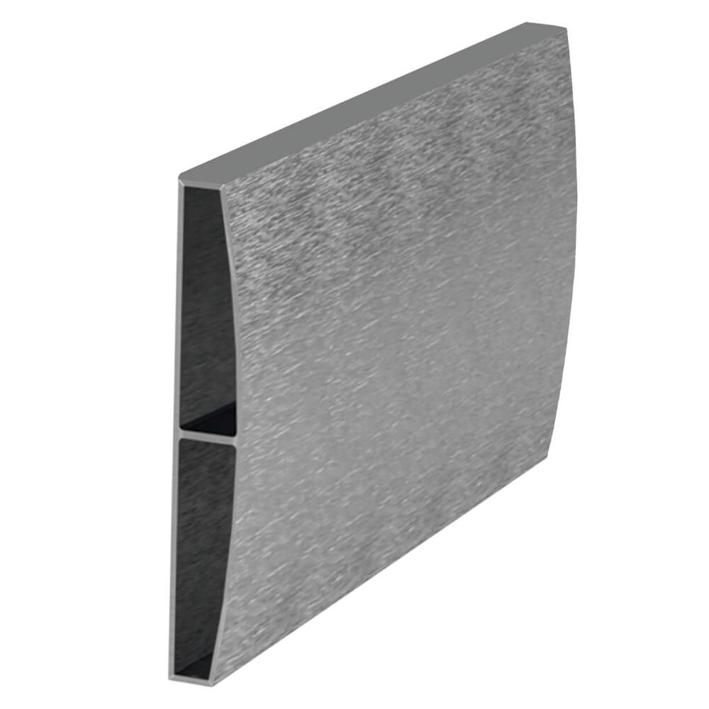 Convex Fence Slat - Mill Finish 6m x 100 x 15mm