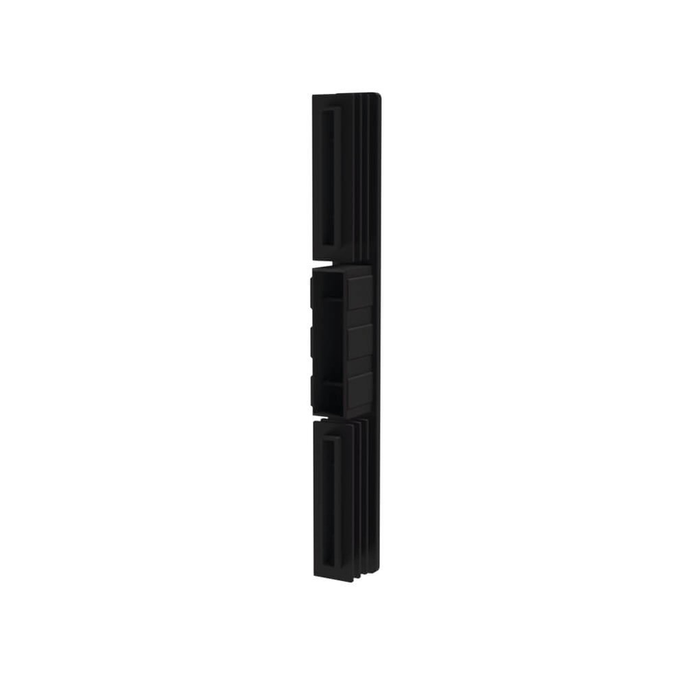 Marano Black Plastic End Caps