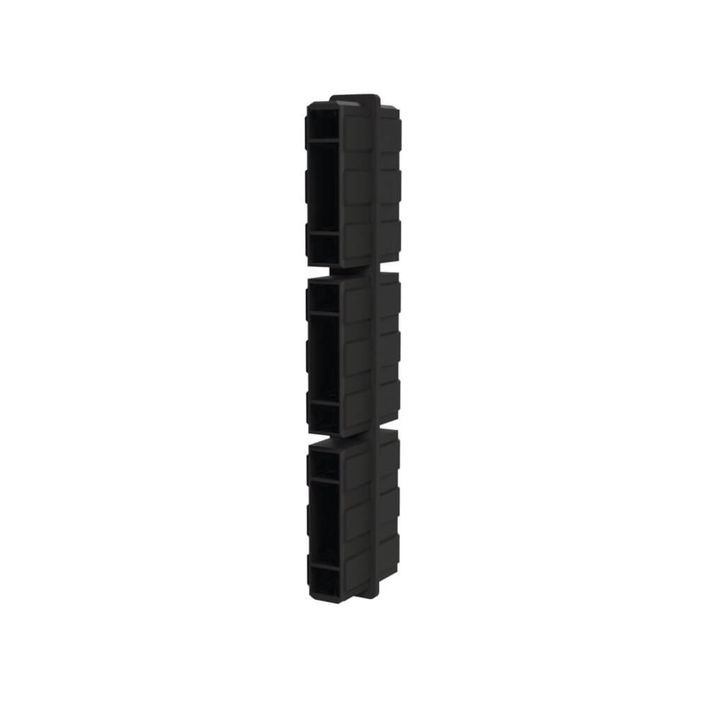 Marano Black Plastic In line Connector