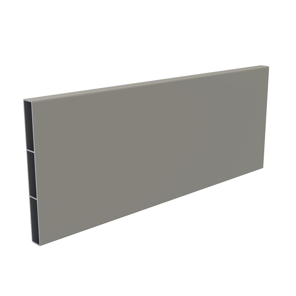 Parallel Fence Board Pebble Grey 6m Long RAL 7032 Matt Finish (H:150 x D:16mm) - F H Brundle