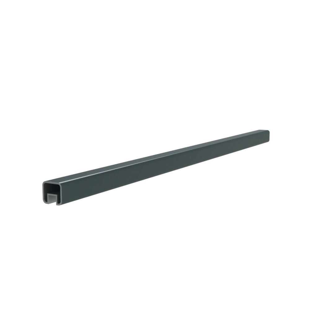 Connect Top Cap Slate Grey 6m Long RAL 7015 - Matt Finish