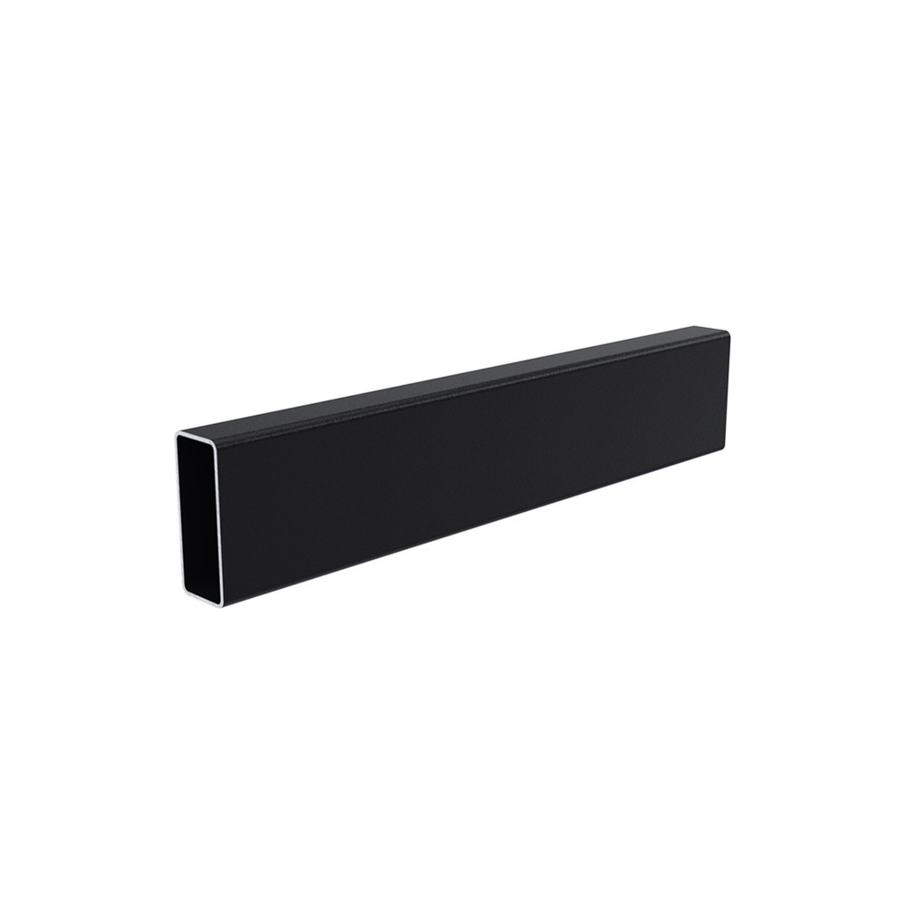 Parallel Board 50 x 20mm - 150mm Sample RAL 9005 Black Sand Matt