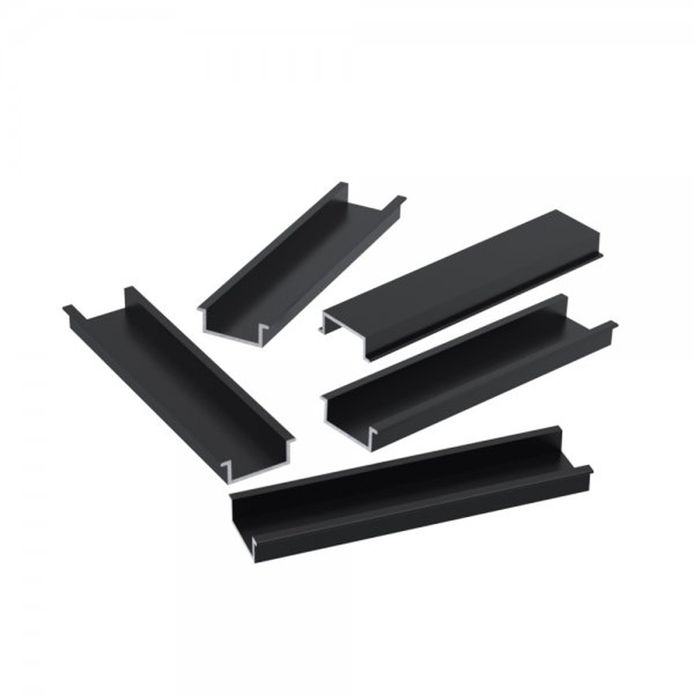 100mm Spacers - Pack of 30 RAL 9005 Black Sand Matt