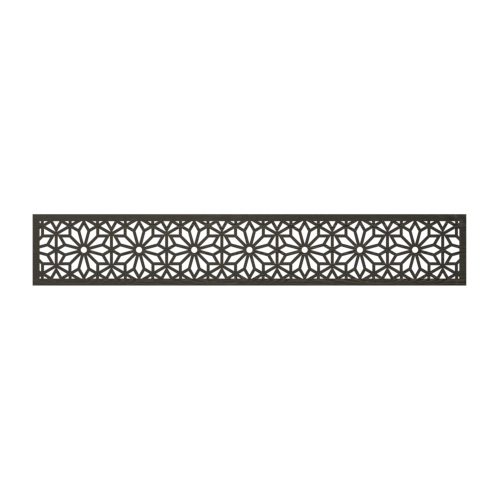 WPC Panel - 1820 x 300mm x 5mm Dahlia Black Wood Effect WPC Panel