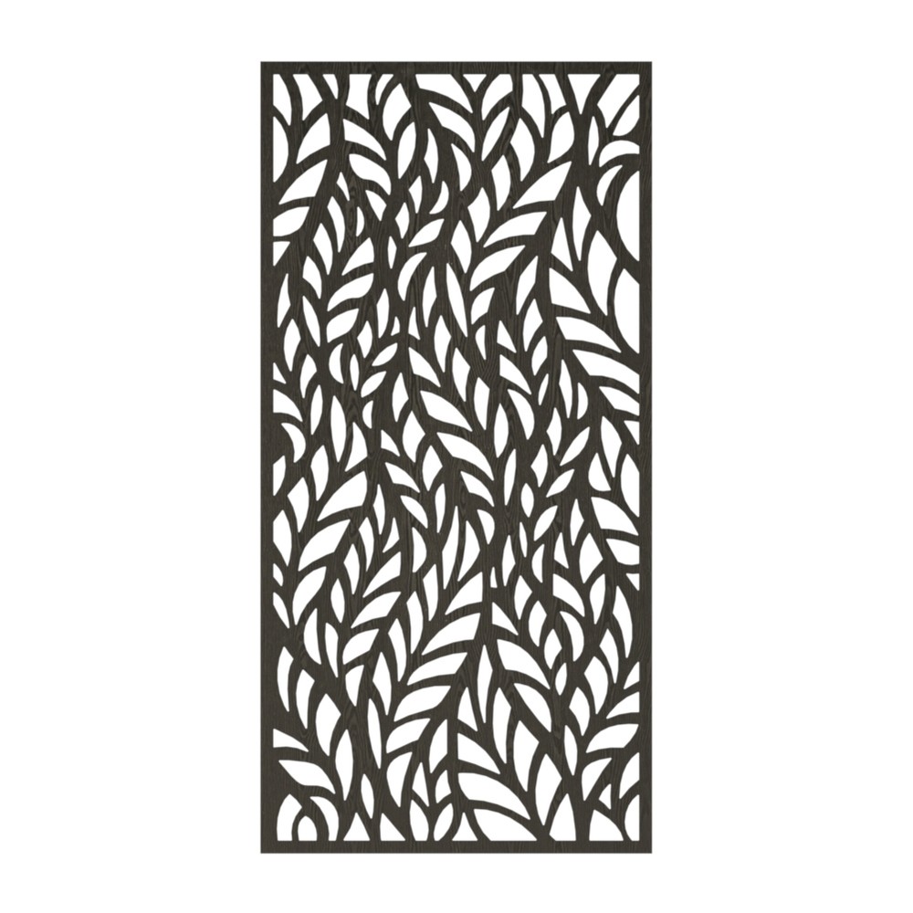 WPC Panel -1820 x 900 x 16mm Ivy Black Wood Effect WPC Panel
