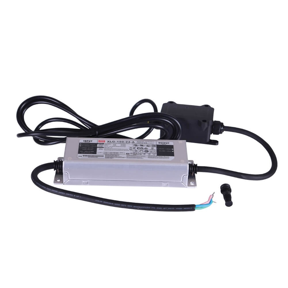 150W Waterproof Driver With 2m Cable Including Waterproof Junction Box