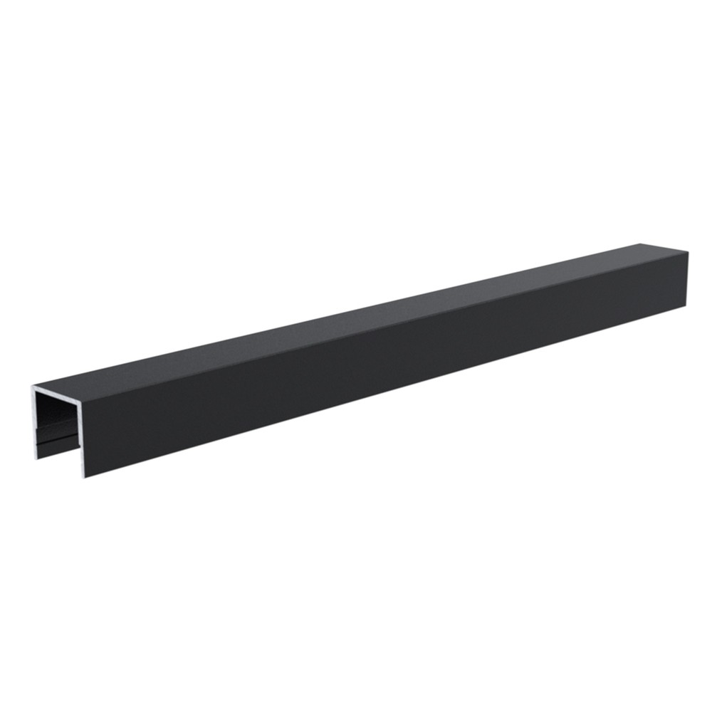 1825mm Connect 150 Top Cover RAL 9005 Black Sand Matt