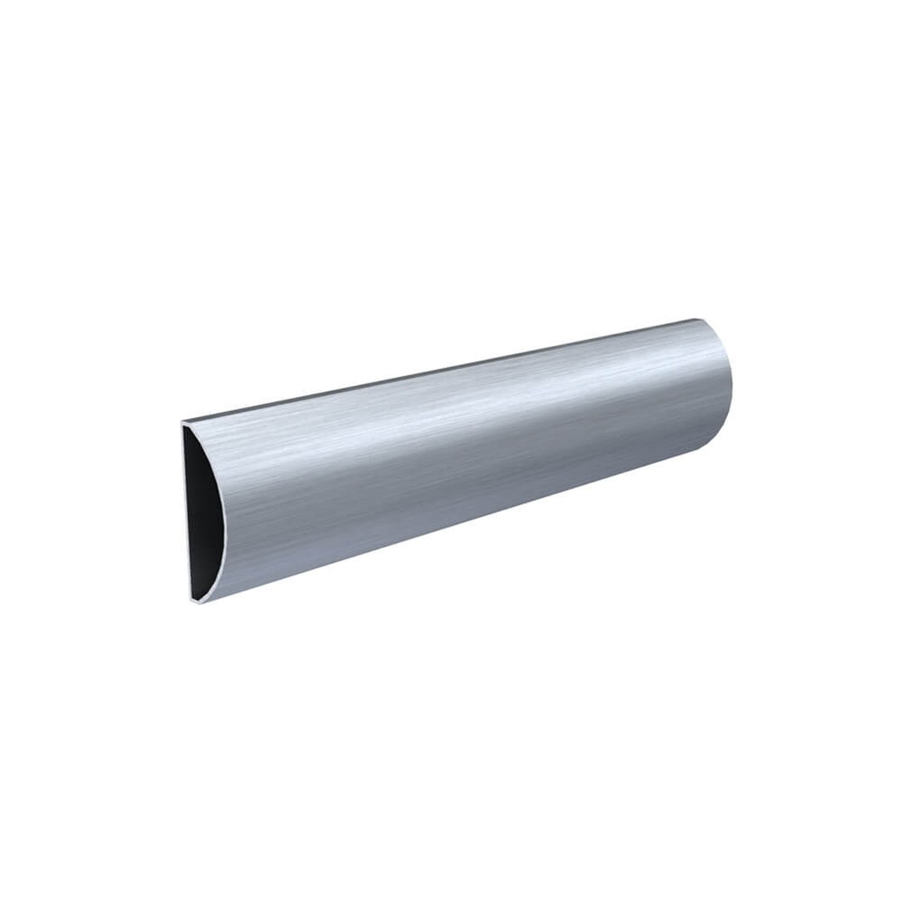 1825mm Half Round Oval Board 55 x 20mm Mill Finish