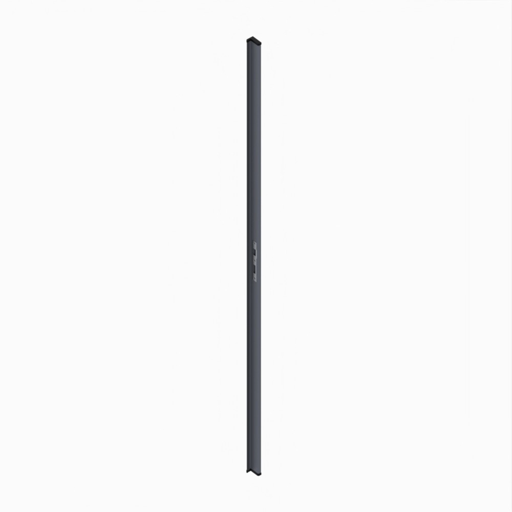 Full Length Spare Gate Keep - 2200mm Lg Grey - RAL 7015