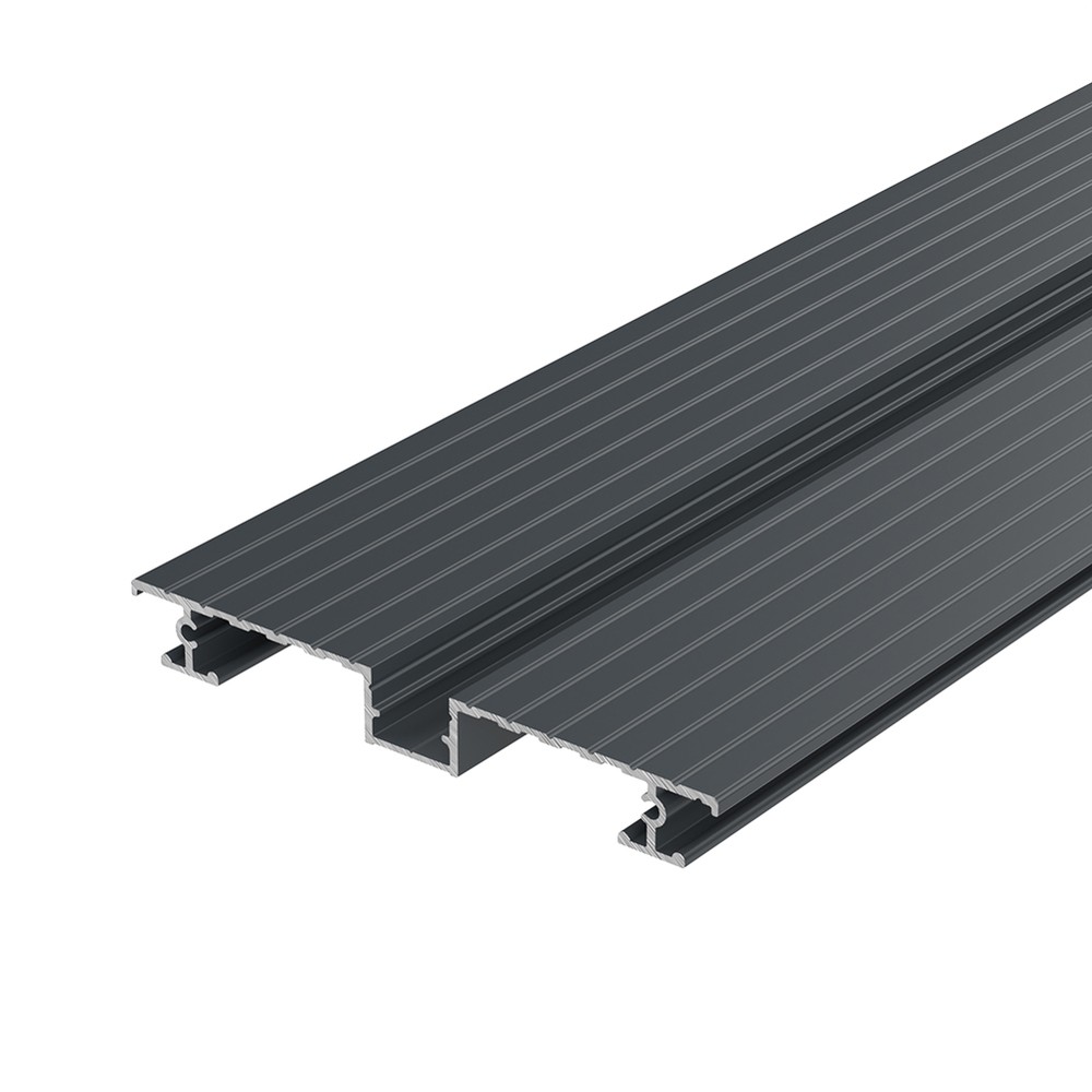 Balcony Board - 150 x 18mm - 3600mm Long Anthracite RAL7016 Anti Slip/Fire Rated