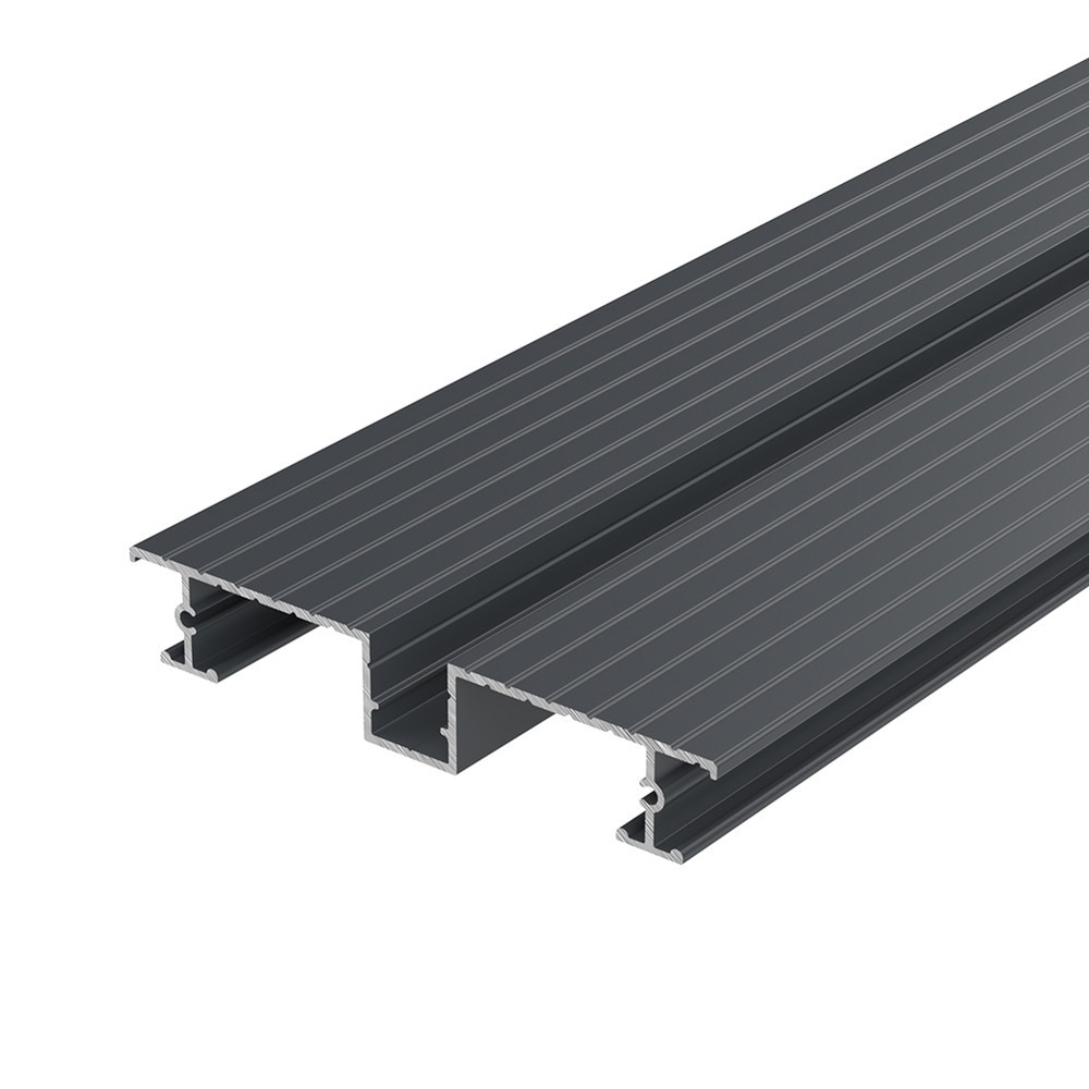 Balcony Board - 150 x 25mm - 6000mm Long Anthracite - RAL7016 - Aluminium