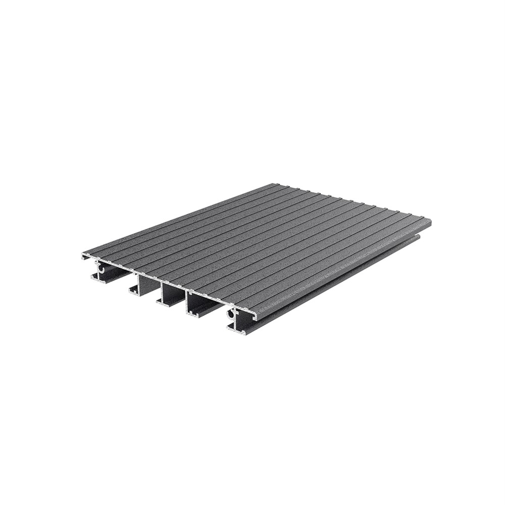 Decking Board - 145 x 17mm - 3600mm Long Anthracite RAL7016 Anti Slip/Fire Rated