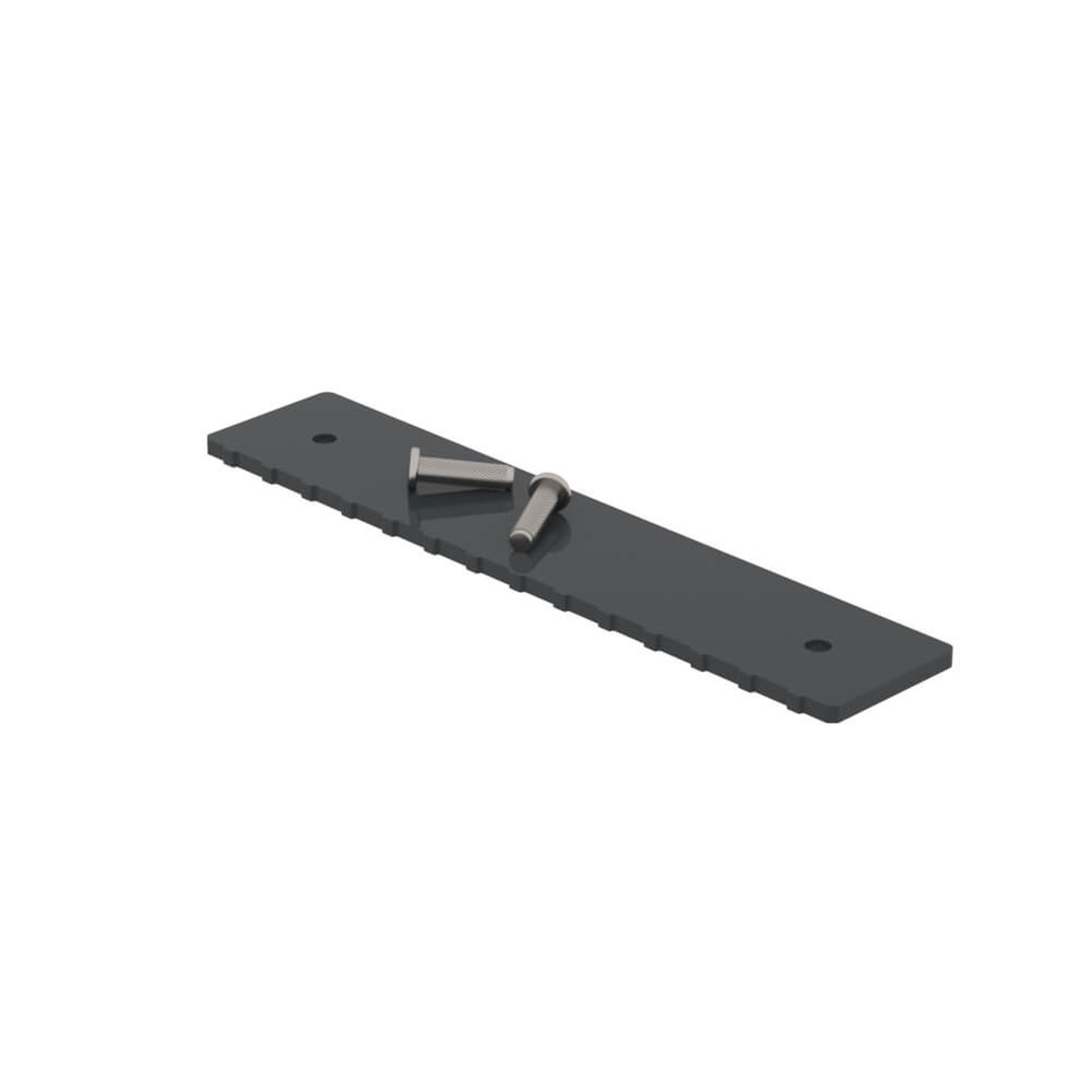 Decking Board End Cap - Anthracite - Aluminium