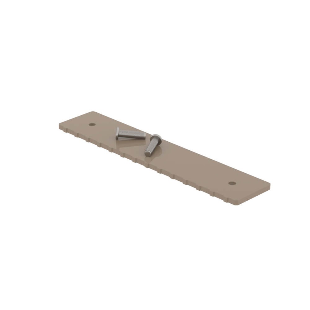 Decking Board End Cap - Serengeti Sand - Aluminium