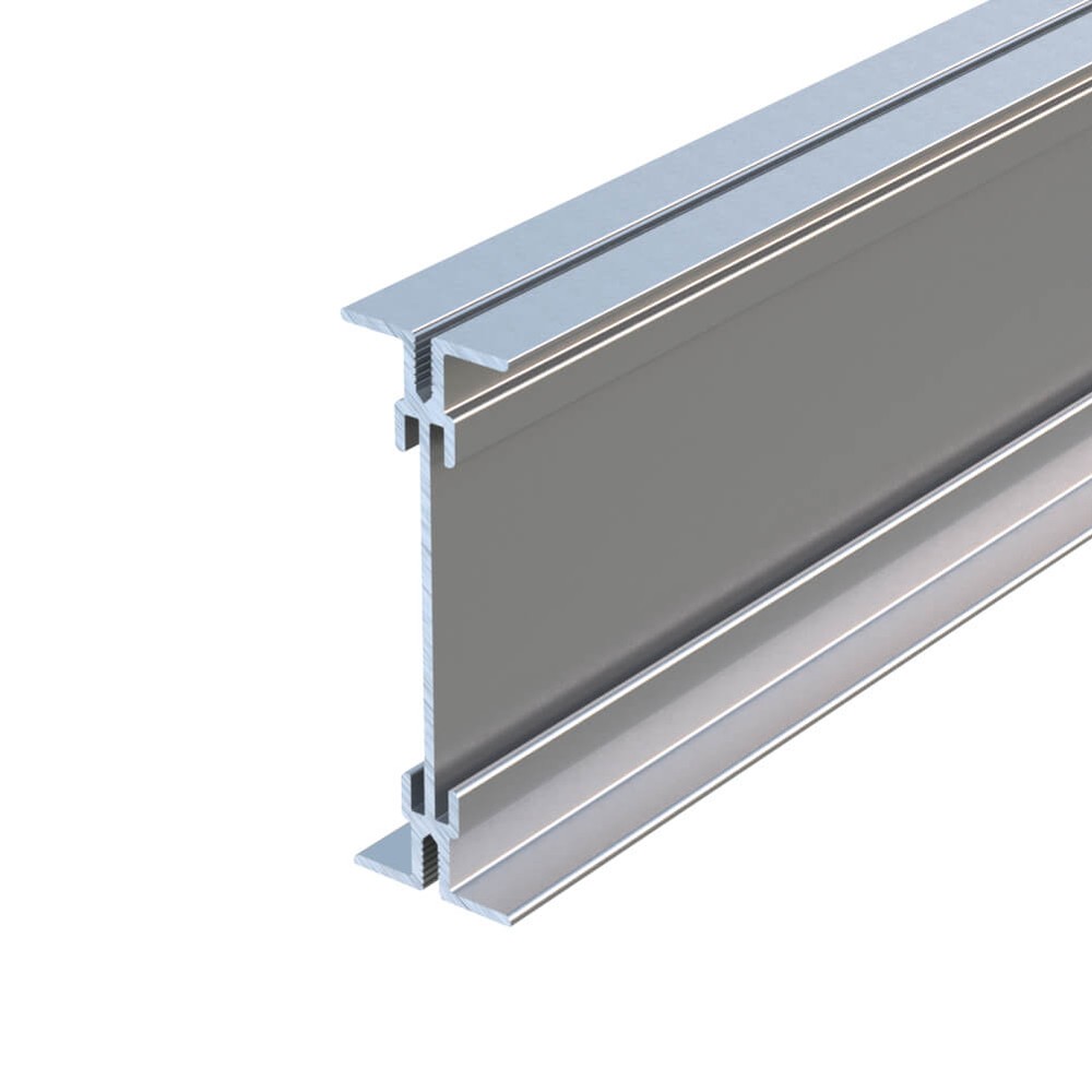 120mm Aluminium Decking Joist - 150mm Sample Offcut