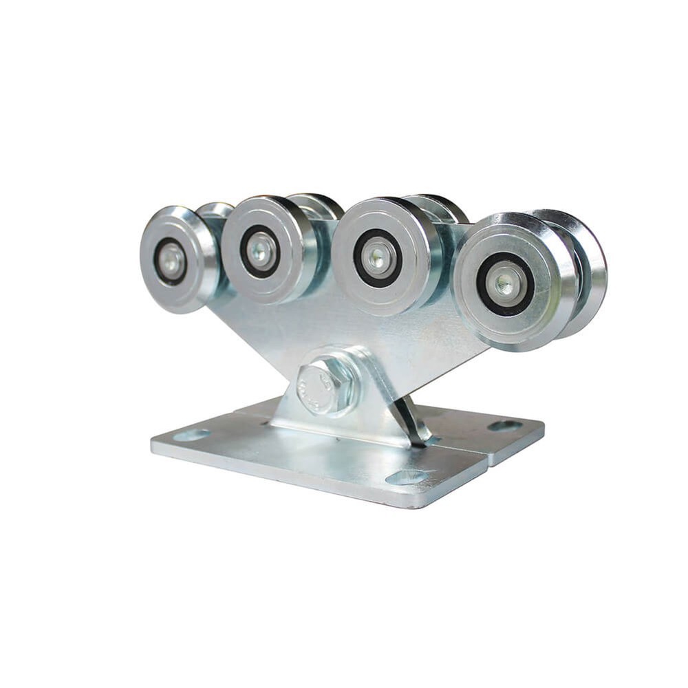 8 Wheel Support Roller - Light Duty Max. Gate 500 Kgs - 5.0M Opening