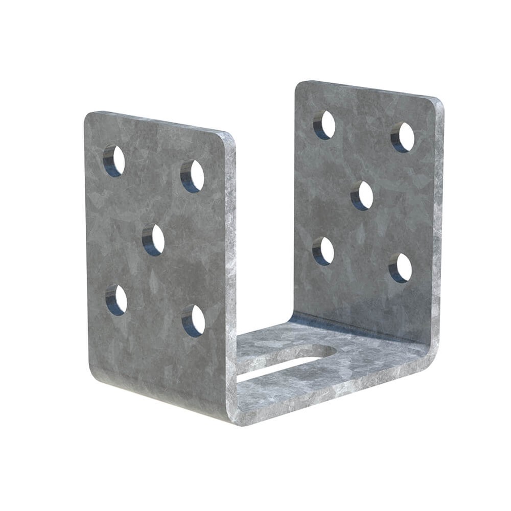 Self Install U Bracket Galvanised Steel to DIN ISO 1461
