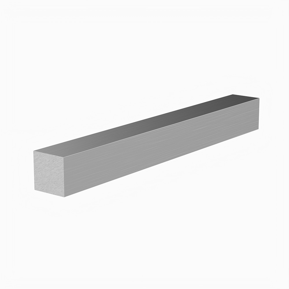 7/8" x L:5m Aluminium Square Bar Grade 6063 T6