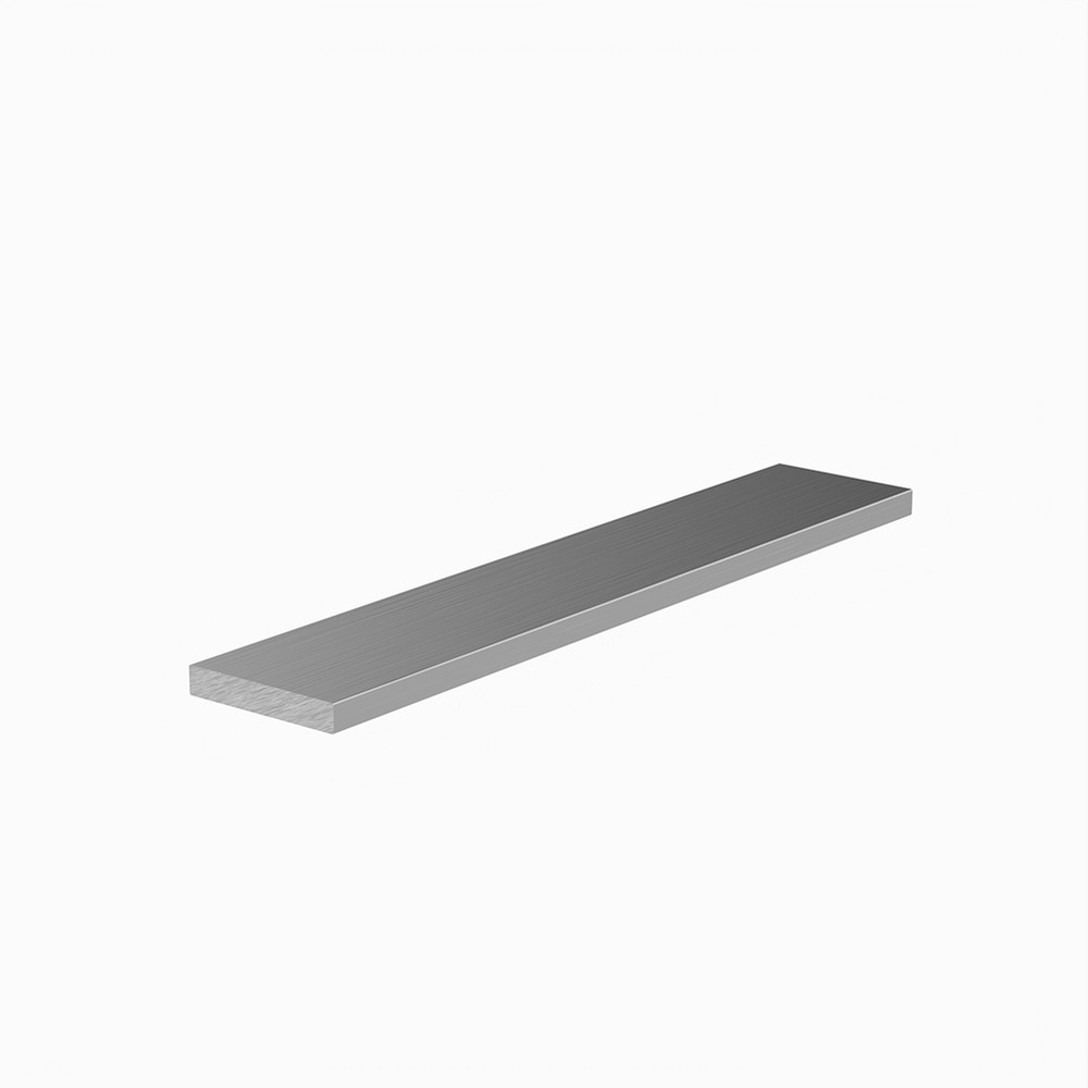 1.1/2 x 1/4" - L:5m Aluminium Flat Bar - Grade 6063 T6